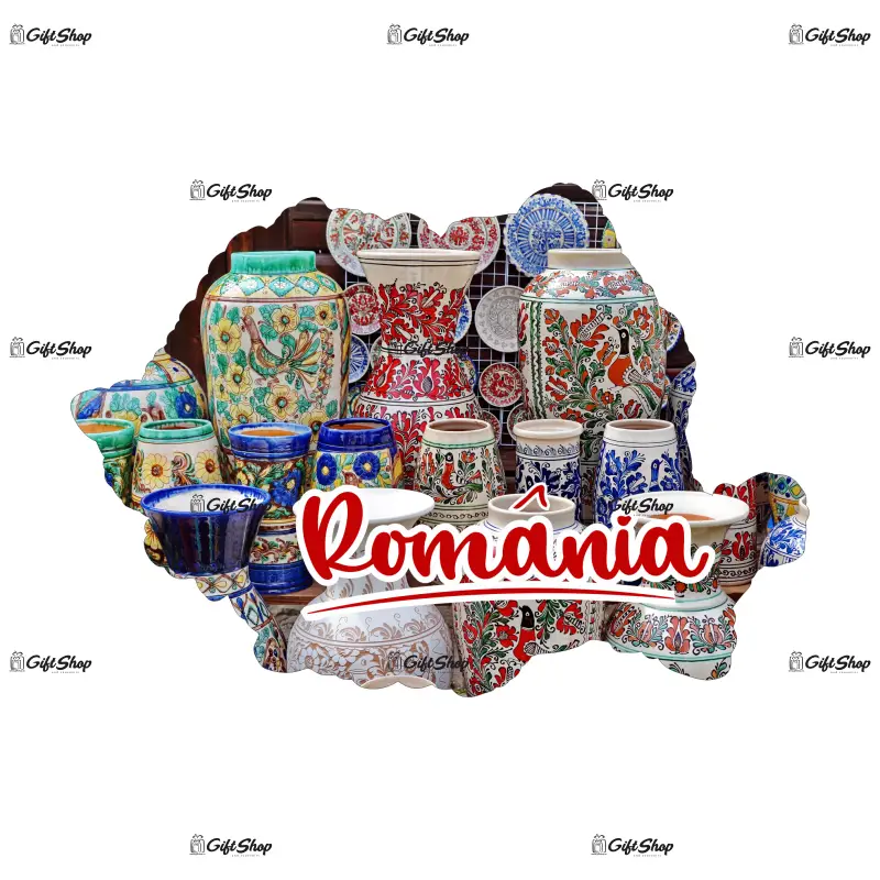 Mgs025-magnet frigider-harta romania